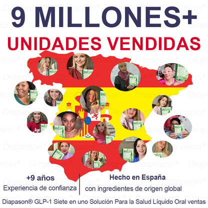 Tienda Oficial🍀 | 𝐃𝒊𝓪𝐩𝓪𝙨𝐨𝒏®Ｇ𝖫𝑃-𝟏 𝑆𝑖𝑒𝑡𝑒 𝑒𝑛 𝑢𝑛𝑜 𝑆𝑜𝑙𝑢𝑐𝑖ó𝑛 𝑃𝑎𝑟𝑎 𝑙𝑎 𝑆𝑎𝑙𝑢𝑑 𝐿í𝑞𝑢𝑖𝑑𝑜 𝑂𝑟𝑎𝑙(Solo una vez al día, cambios visibles en 7 días) Para obesidad, salud cardiovascular, diabetes, apnea del sueño, salud intestinal, problemas articulares y más