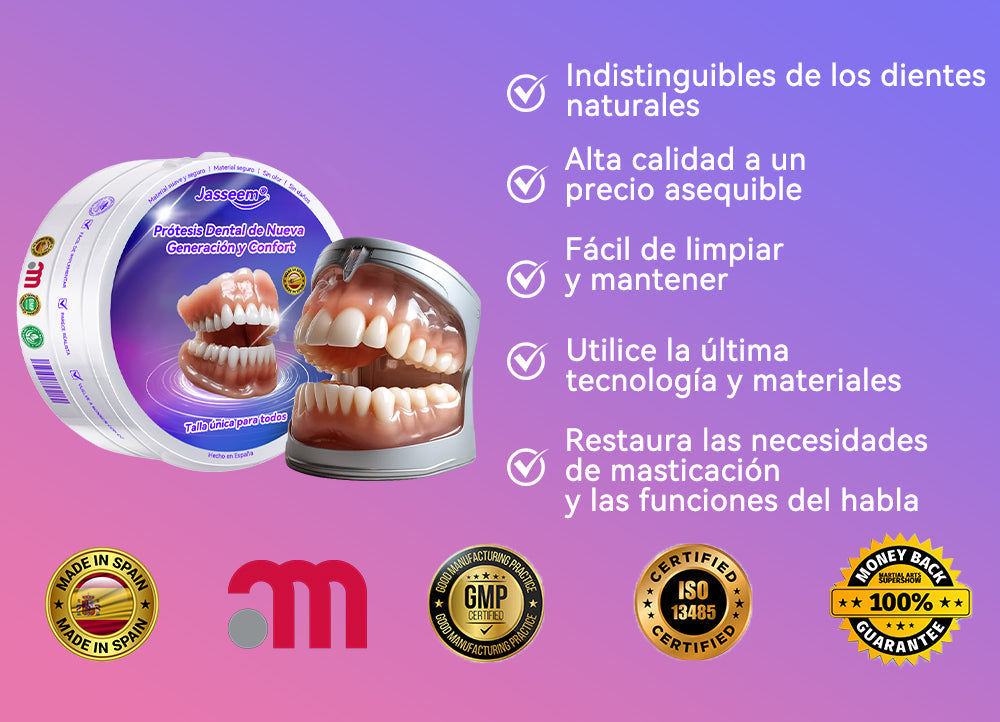 𝐉𝐚𝐬𝐬𝐞𝐞𝐦® Últimas Prótesis Premium de Confort🏆 (Prótesis de Alta Gama, Cómodas de Usar - Descuento por Tiempo Limitado del 70%)🔥
