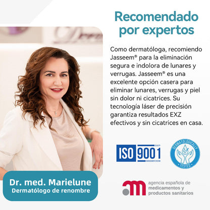 𝐉𝐚𝐬𝐬𝐞𝐞𝐦® Lápiz Láser de Grado Médico 🎁🎁 (Tecnología Láser de Dióxido de Carbono – Eficaz para Eliminar Lunares, Verrugas, Excesos de Piel, Manchas de Pigmentación y Otros Defectos de la Piel)